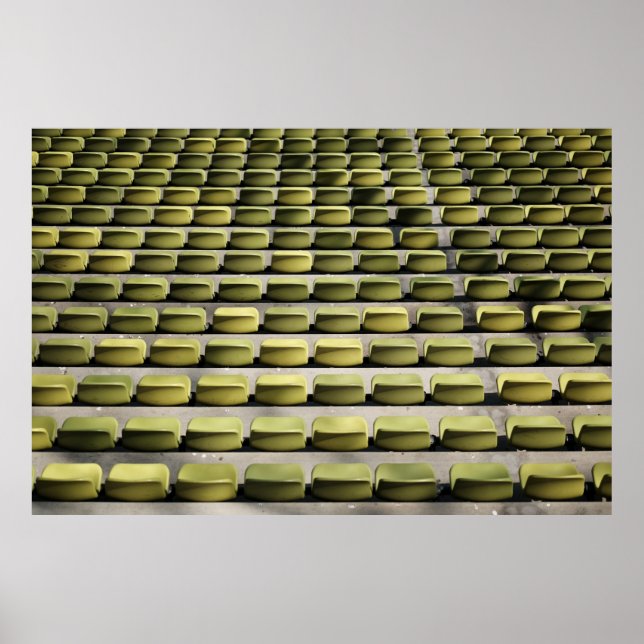 Póster Sillas de pandillas verdes (Frente)