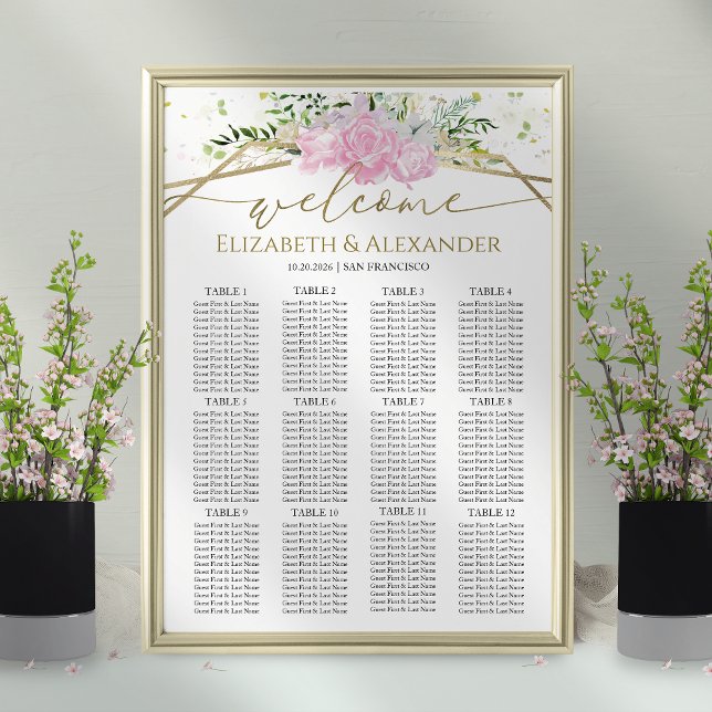 Póster Sillones de la boda de primavera con flores silves (Subido por el creador)