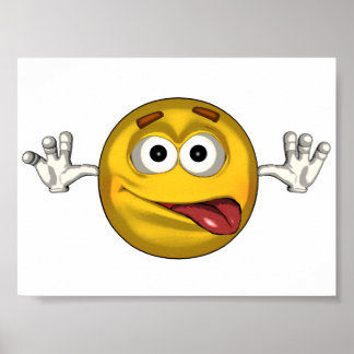 Póster Silly - diente