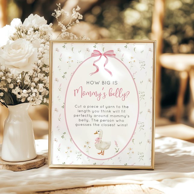 Póster Silly Goose Chica ¿Qué tan grande es el juego del  (Subido por el creador)