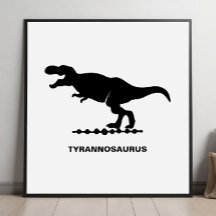 Silueta de dinosaurio Tyrannosaurus