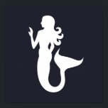 Póster Silueta de un MERMAID, dulce y divertida |<br><div class="desc">| LAGO LIFE | NÁUTICO | BARCO | ANCHOR | LAGO LIFE | LA VIDA ES MEJOR EN EL LAGO | DIVERSIÓN | MODA | SIMPLE | AGUA | ACCESORIOS A LA DECORACIÓN EN BARCO DIVERTIDO PARA EL HOGAR | DECORACIÓN TROPICAL NÁUTICA DE LA CASA | DISEÑO CLÁSICO DE SILHOUETTE...</div>