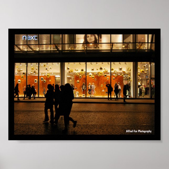 Póster Siluetas de Highstreet (Frente)