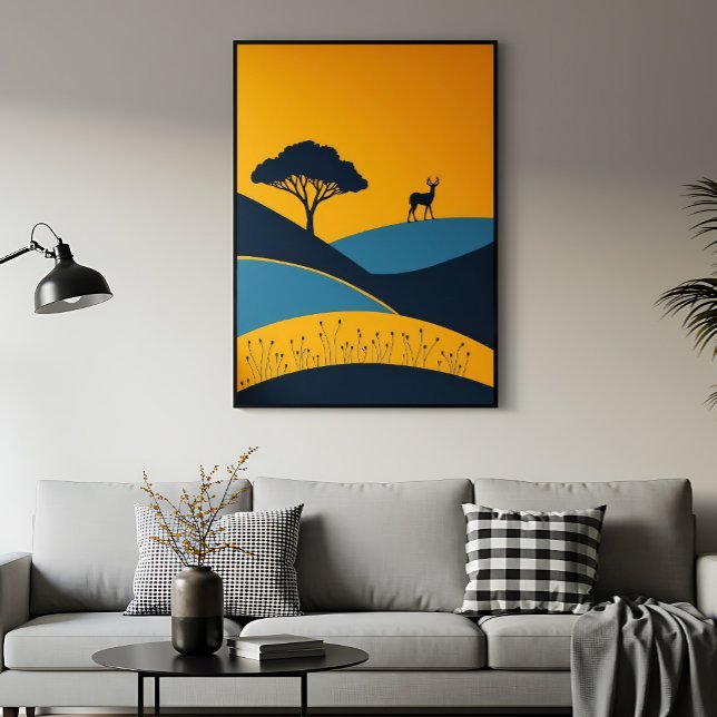 Póster Siluetas Serenas (Subido por el creador)