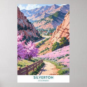 Póster Silverton- Scenic Drive- Colorado