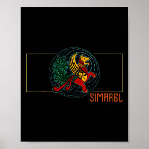 Póster Simargl Paganismo Perro Ascendencia Nórdica Nacion