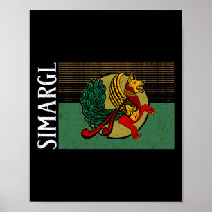 Póster Simargl paganismo perro ascendencia nórdica nacion