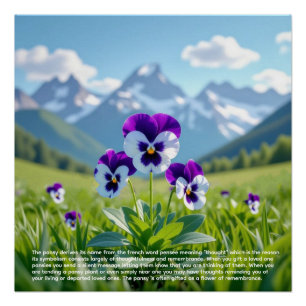 Póster Simbolismo de la Pensamiento