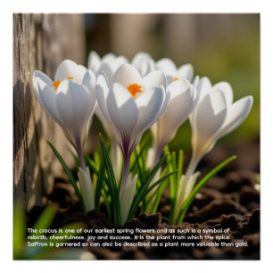 Póster Simbolismo del Crocus