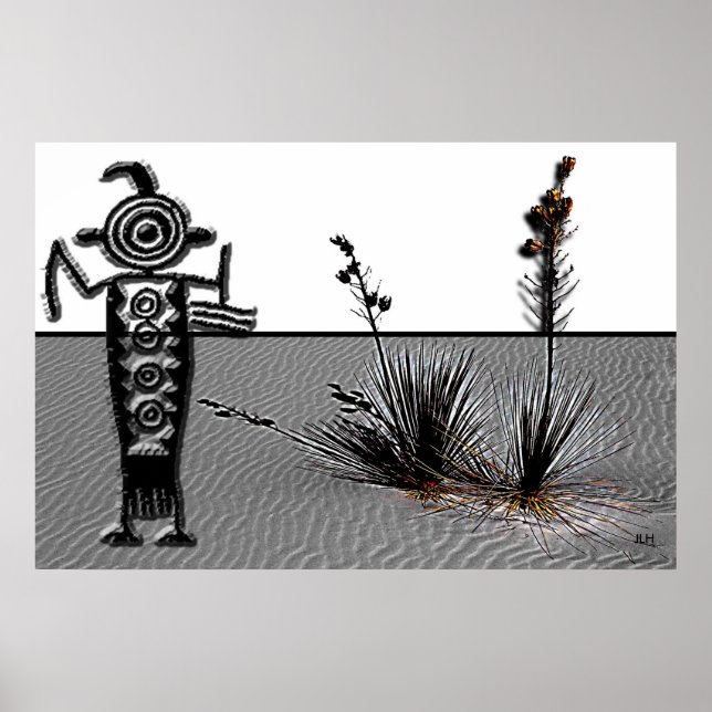 Póster Simbolismos, poster JLH (Frente)