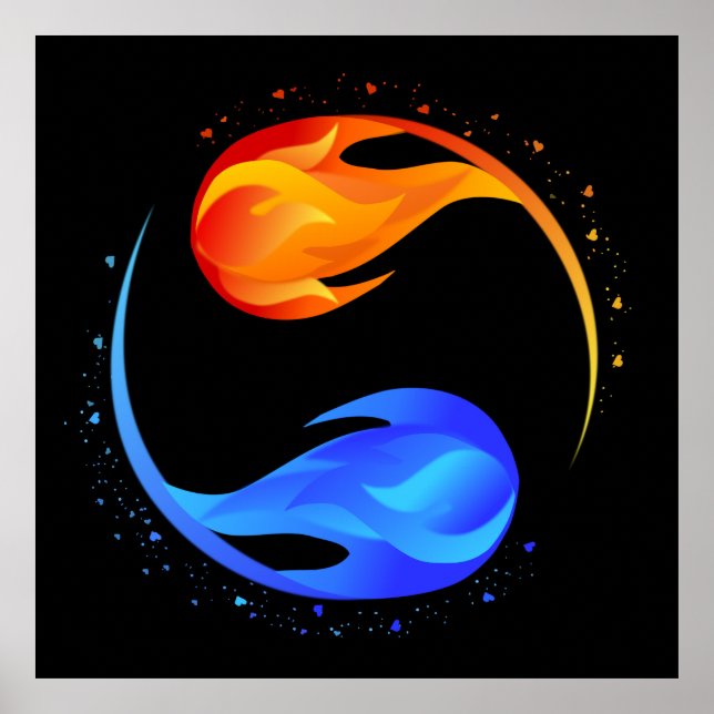 Póster Símbolo de amor- (Frente)