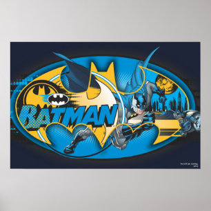 Póster Símbolo de Batman   Logotipo de colección clásica