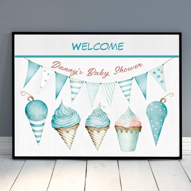 Póster Símbolo de bienvenida de Baby Shower (Subido por el creador)