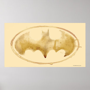 Póster Símbolo de café con barba
