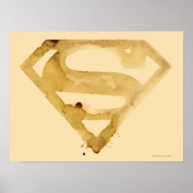 Póster Símbolo de café S (Frente)