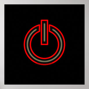 Póster Símbolo de energía