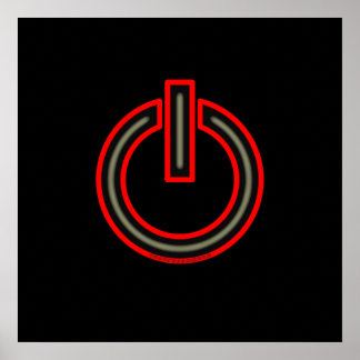 Póster Símbolo de energía
