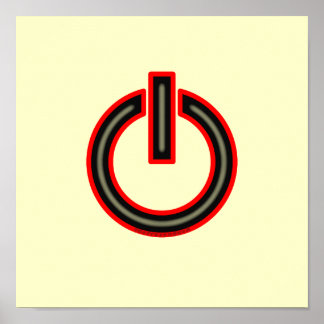 Póster Símbolo de energía