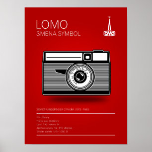Póster Símbolo de Lomo Smena