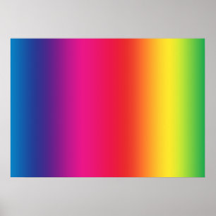 Póster Símbolo de movimiento social LGBT
