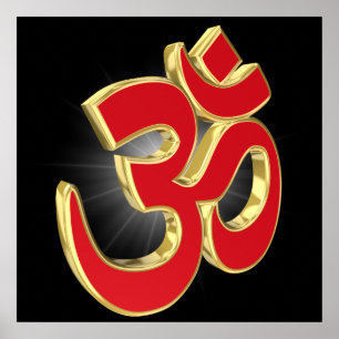 Póster Símbolo de Om