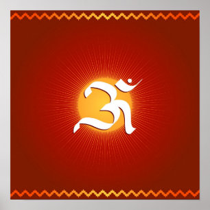 Póster Símbolo de OM - poster