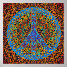Póster Símbolo de paz