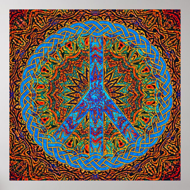 Póster Símbolo de paz (Frente)