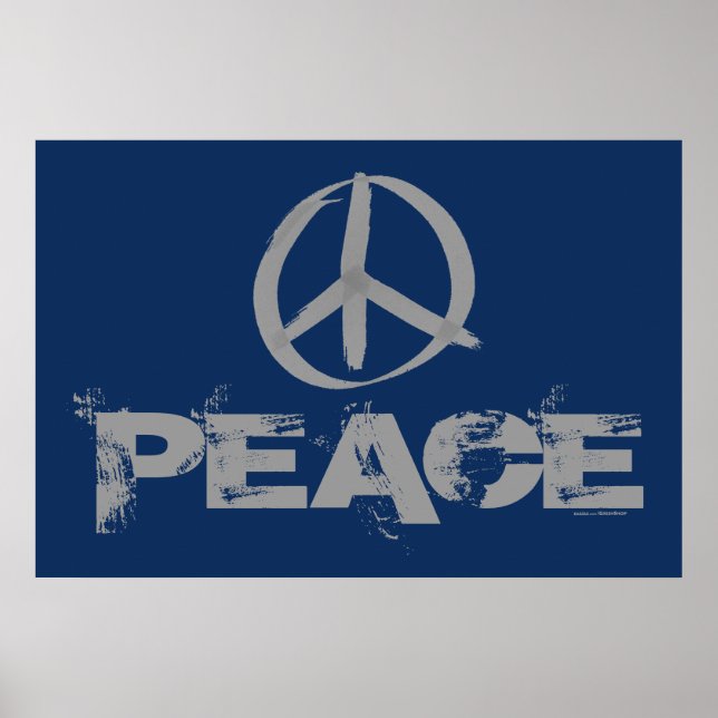 Póster Símbolo de paz (Frente)