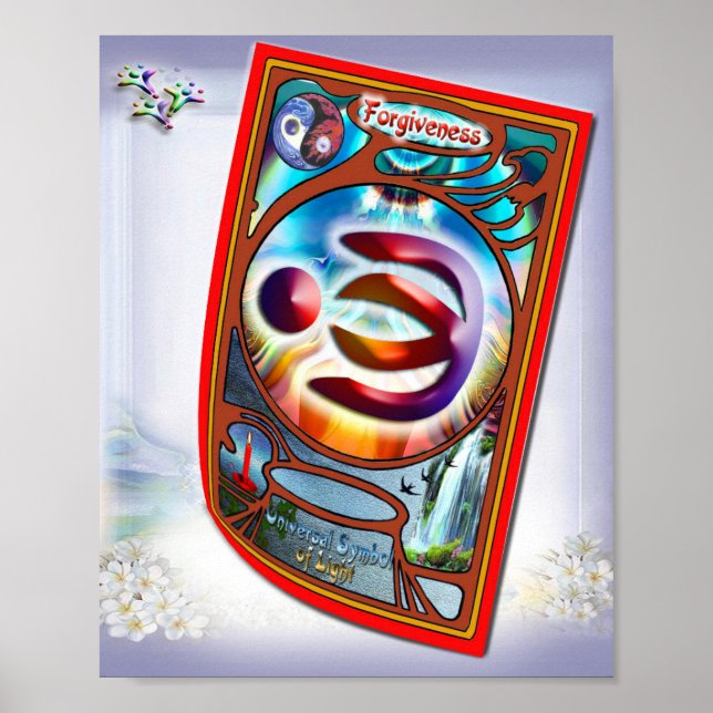 Póster Símbolo de perdón (Frente)