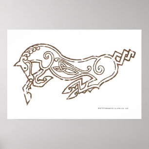 Póster Símbolo de Rohan