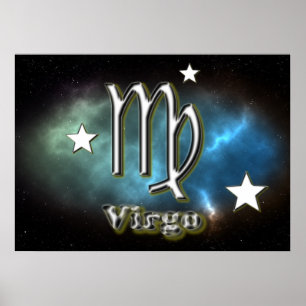 Póster Símbolo de virgo