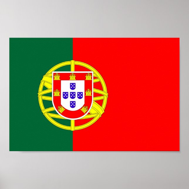 Póster símbolo del país portugal (Frente)