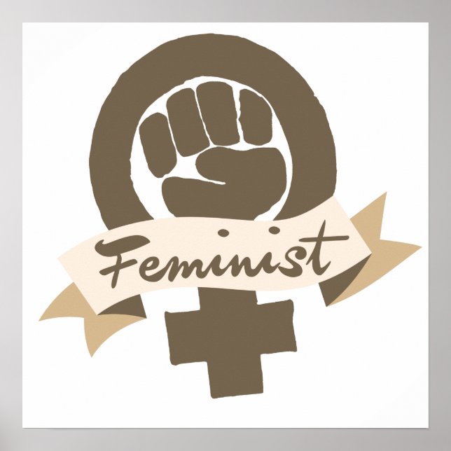 Póster Símbolo feminista (Frente)