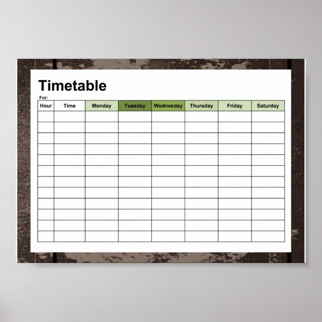 Póster Símbolo japonés antiguo (Frente)