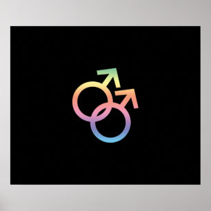 Póster Símbolo LGBT