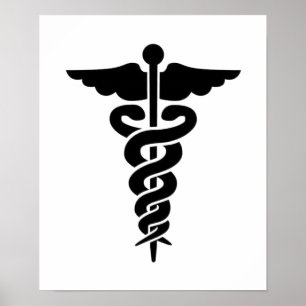 Póster Símbolo médico