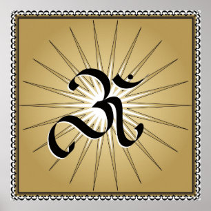 Póster símbolo OM - Poster