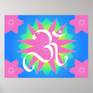 Póster símbolo OM - Poster