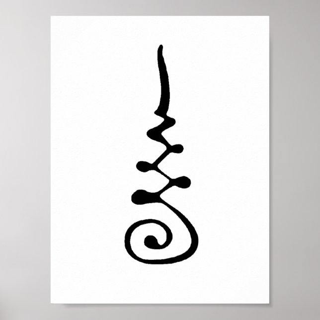 Póster Símbolo unalom (Frente)