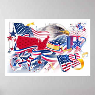 Póster Símbolos de la libertad