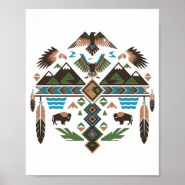 Póster Símbolos sagrados