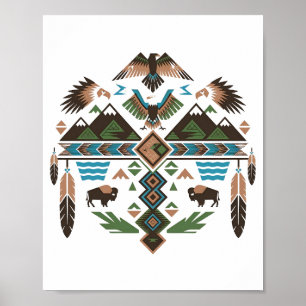 Póster Símbolos sagrados