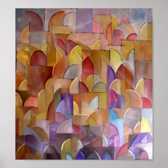 Póster Simcha en la pared (Frente)