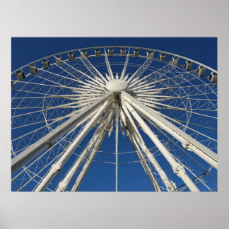Póster Simetría de Ruedas de Ferris