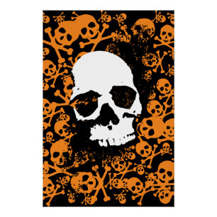 Póster Simetría inquietante: una serie vibrante de humano