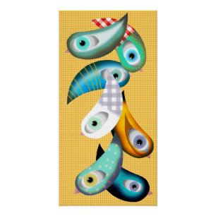 Póster Simfonía de pájaro
