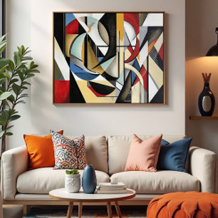 Póster Simfonía geométrica perfecta armonía