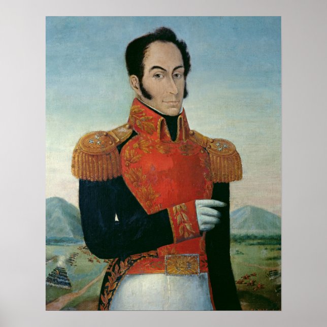 Póster Simon Bolivar (Frente)