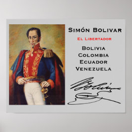 Póster Simón Bolivar* Wall Poster